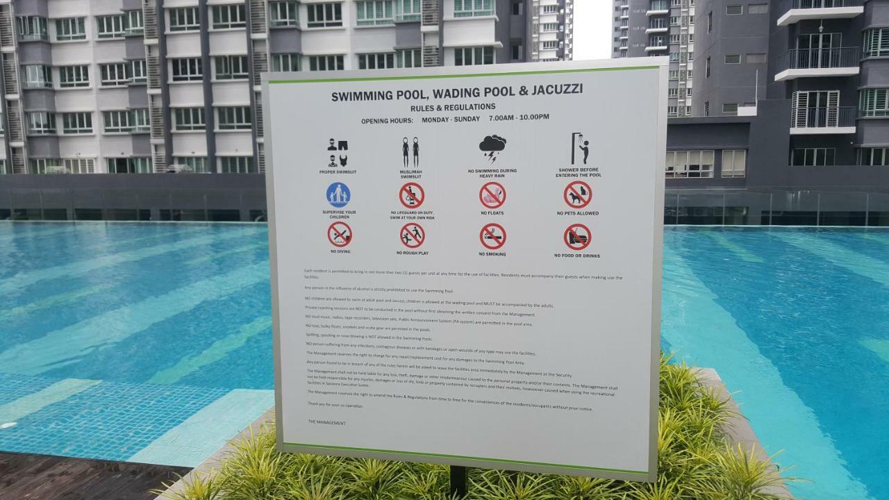 96 négyzetméteres, 3 hálószobás Apartman 2 fürdőszobával Putrajaya területén Kampong Tangkas Kültér fotó